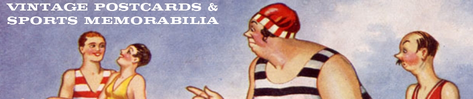 vintage postcards & sports memorabilia